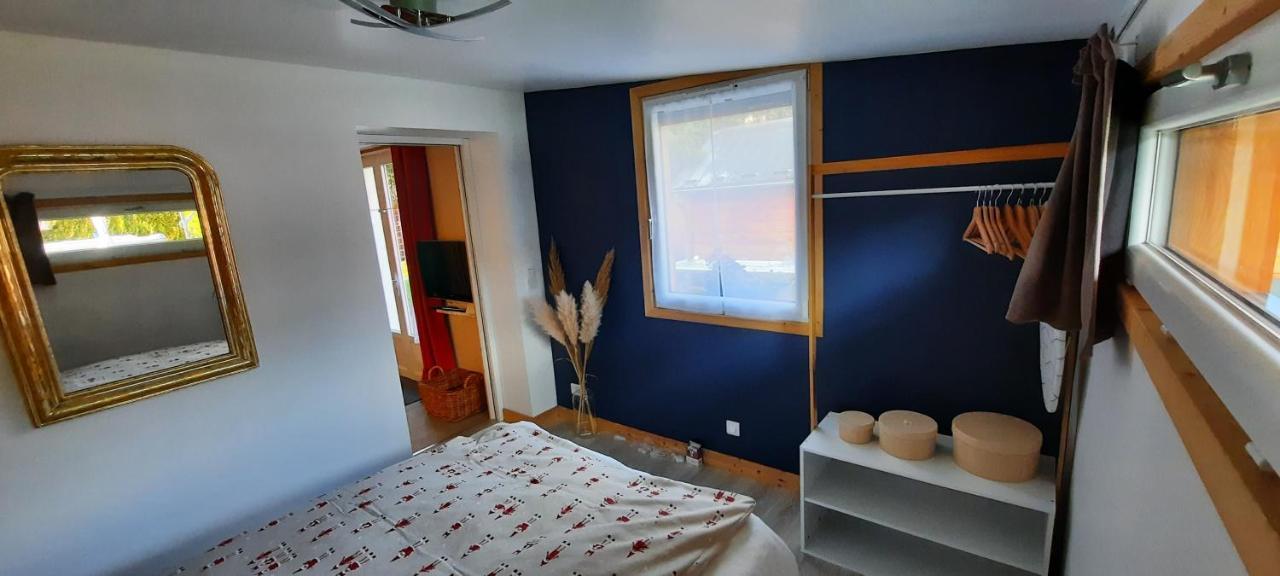 Studio Au Pied Des Montagnes Le Bourg-dʼOisans Exteriör bild