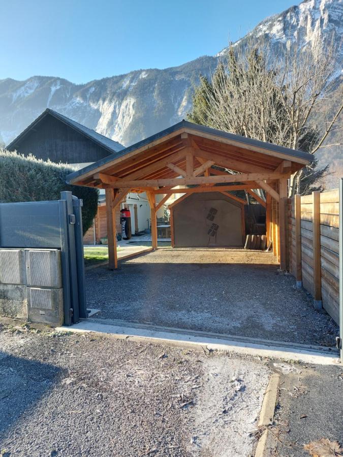 Studio Au Pied Des Montagnes Le Bourg-dʼOisans Exteriör bild